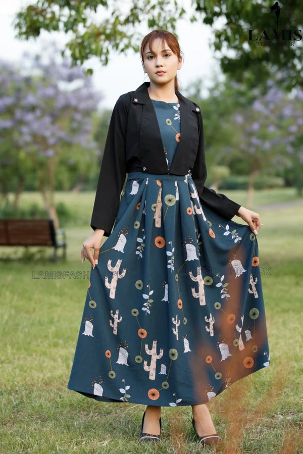 Long dress Maxi with Koti