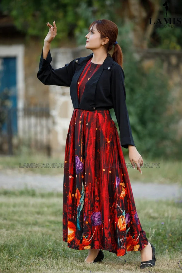 Long dress Maxi with Koti