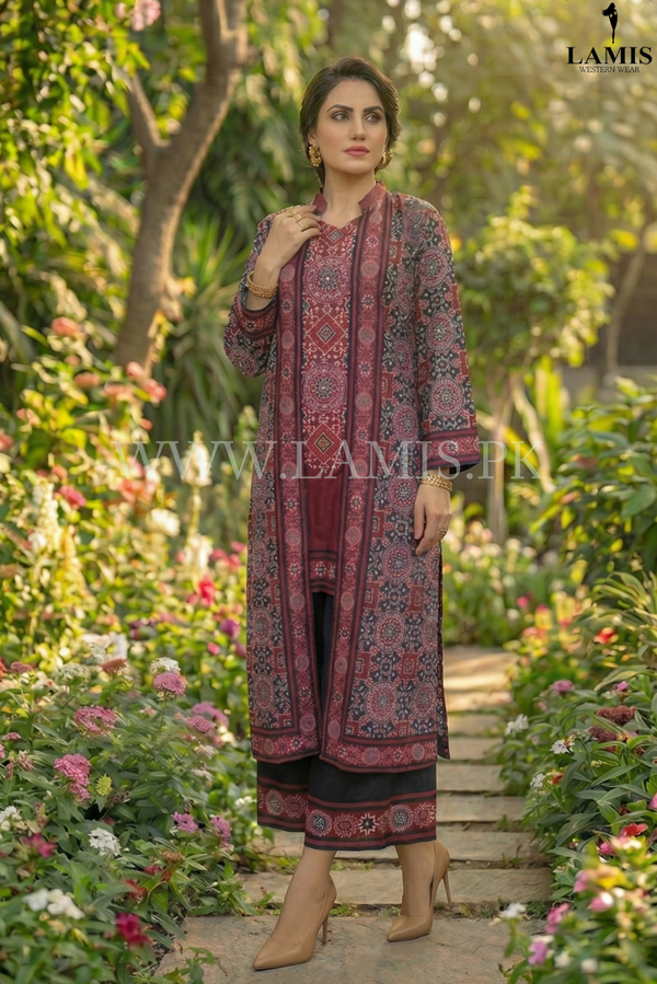 Print Co-Ord Sets Long Sharag Ajrak