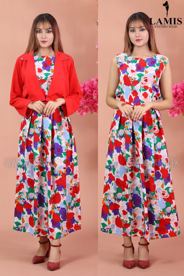 Long dress Maxi with Koti