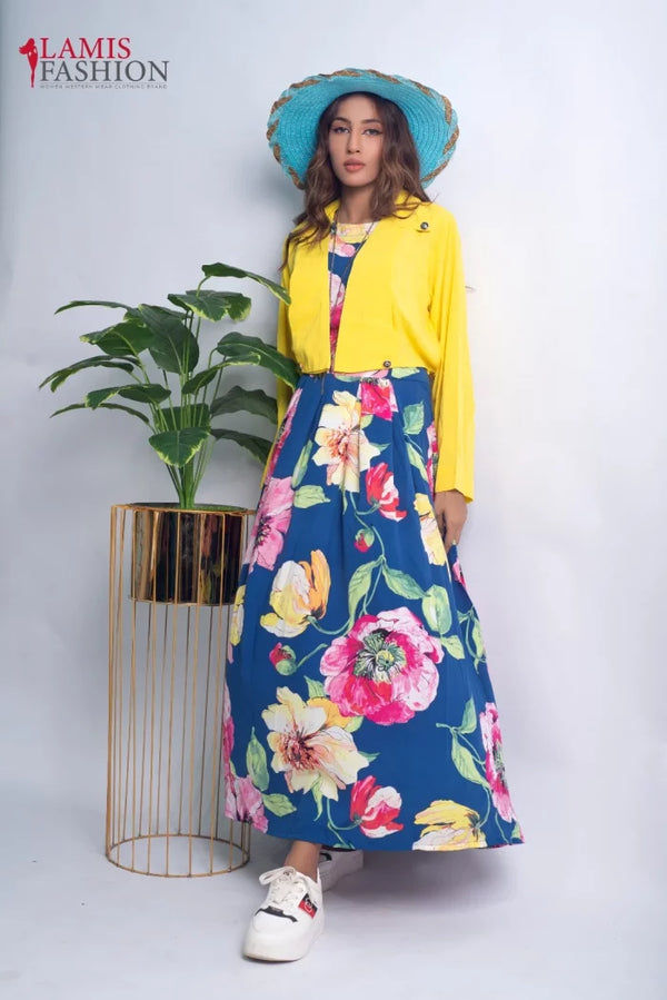 Long dress Maxi with Koti