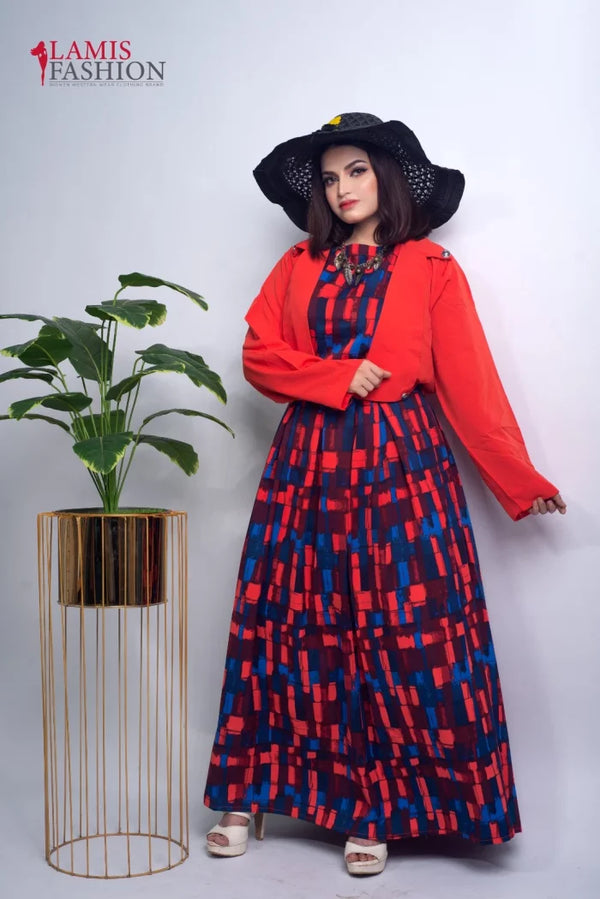 Long dress Maxi with Koti