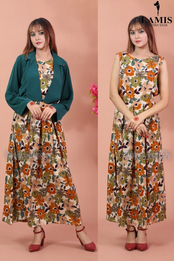 Long dress Maxi with Koti