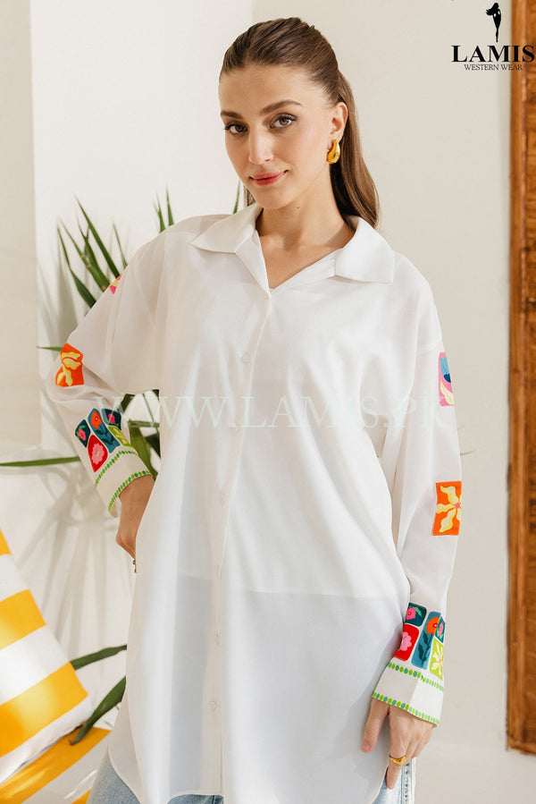 Printed Long Top