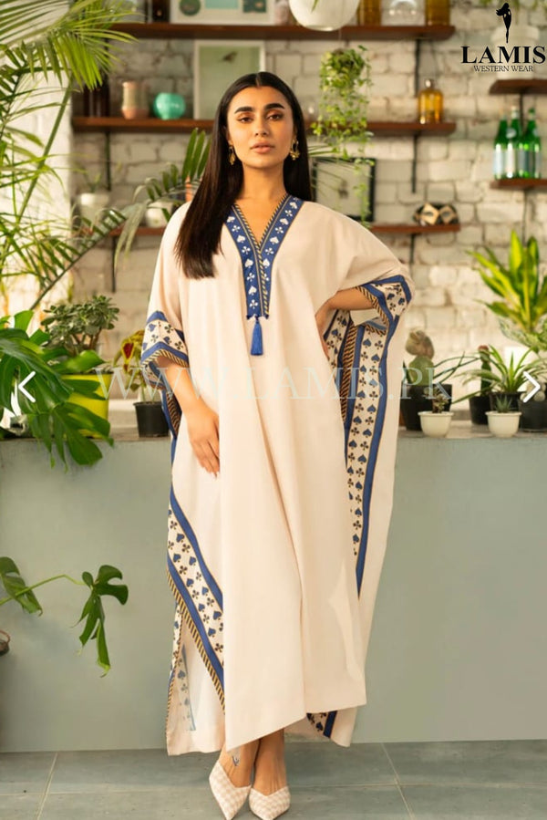 Printed Long Kaftan