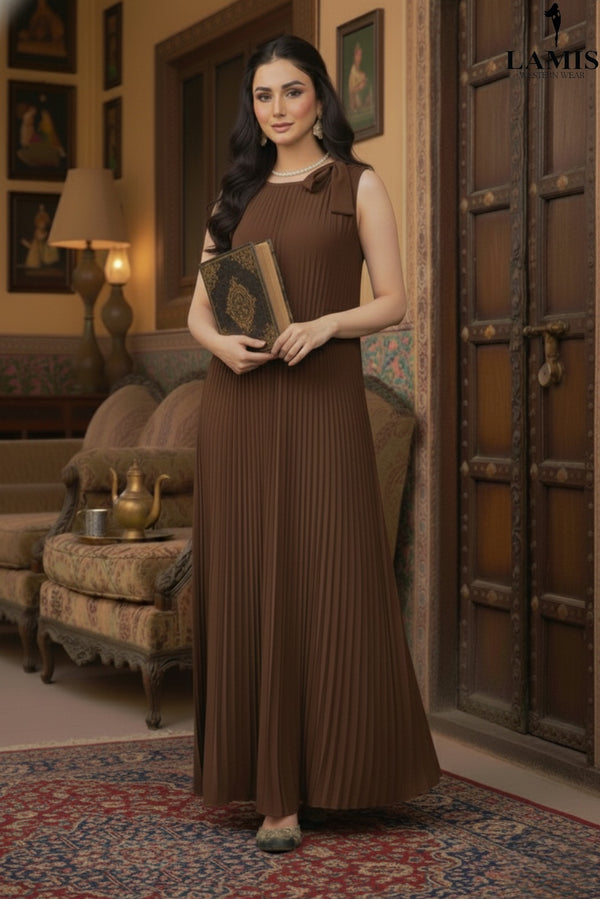 Imported NorthStyle Pleat Maxi Dress