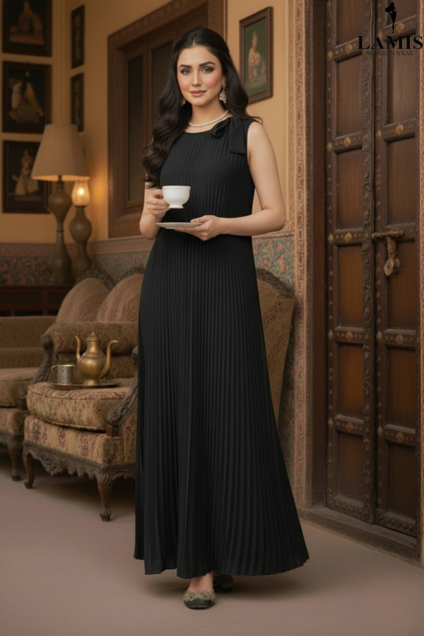 Imported NorthStyle Pleat Maxi Dress